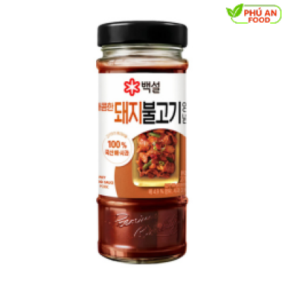 Sốt Ướp Thịt Nướng Bulgogi Vị Heo Cay Beksul 290g